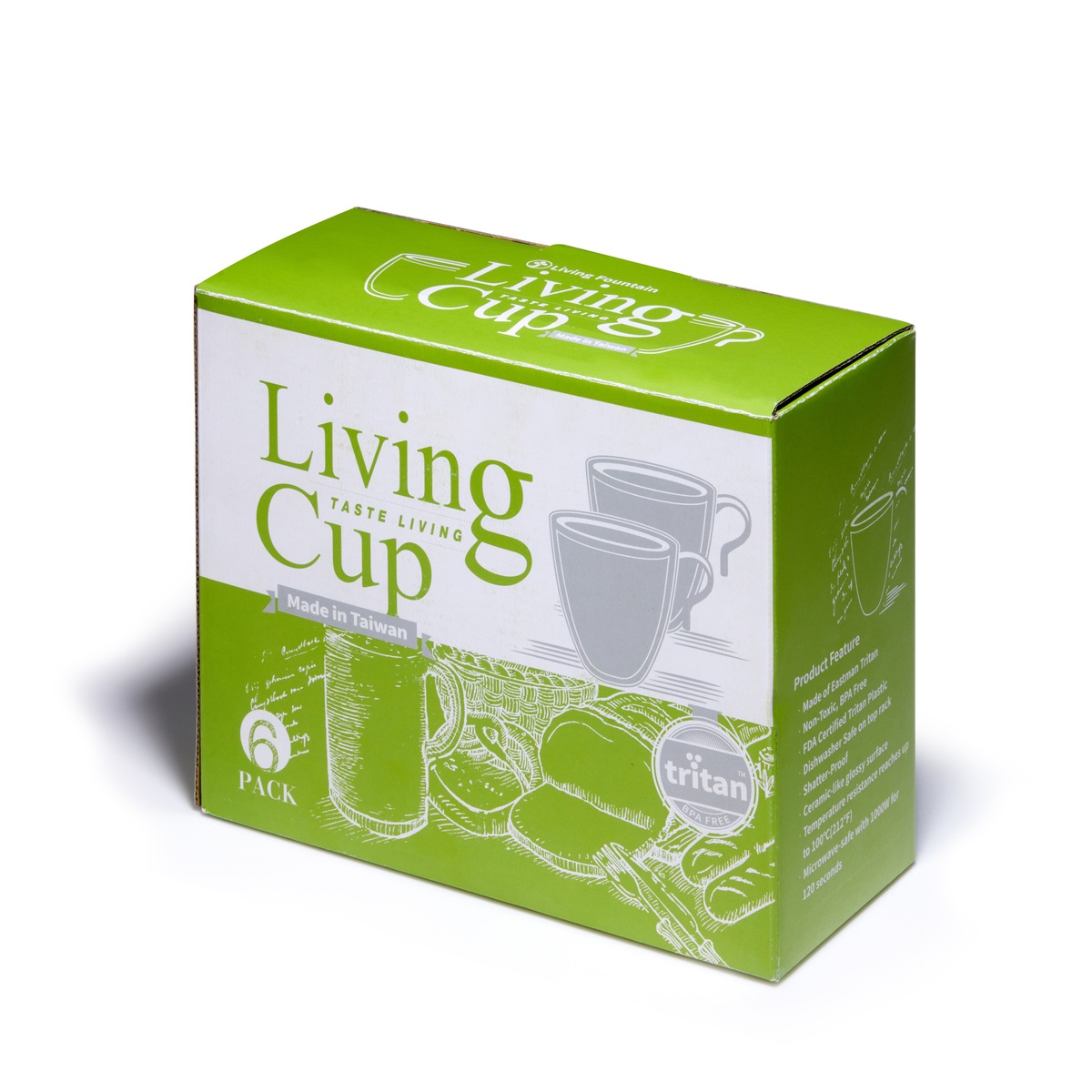 Tritan材質,集泉碗